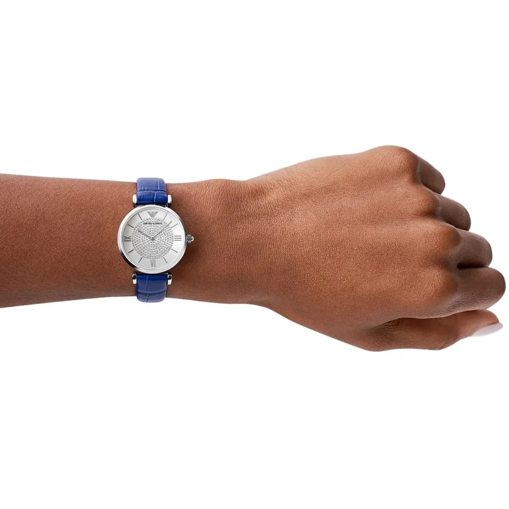 Emporio Armani Women's Watch 32mm - AR11344 (Blue) 11