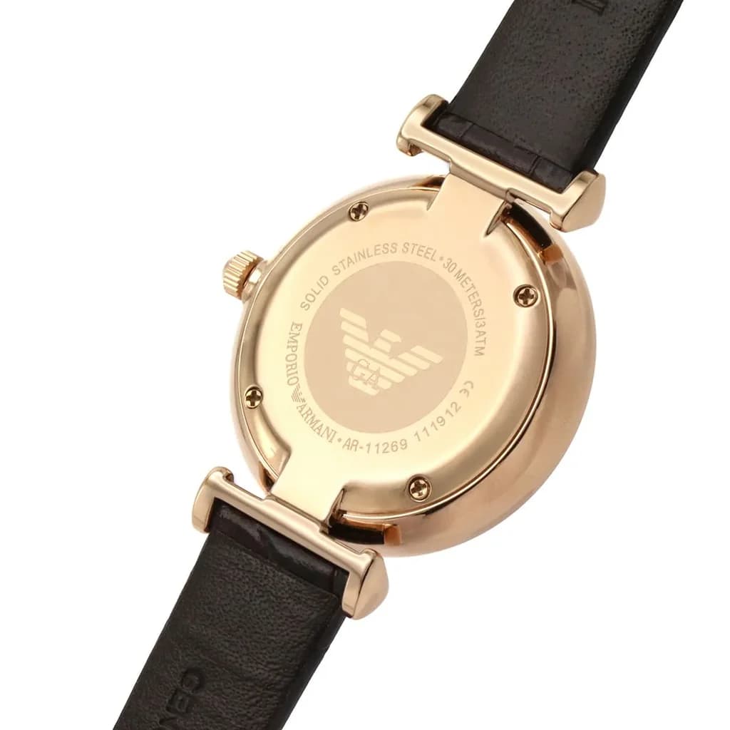 Emporio Armani Women's Watch 32mm - AR11269 (Brown) 8