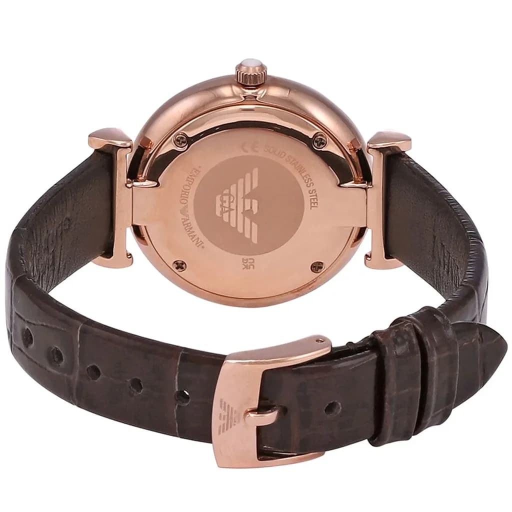 Emporio Armani Women's Watch 32mm - AR11269 (Brown) 9