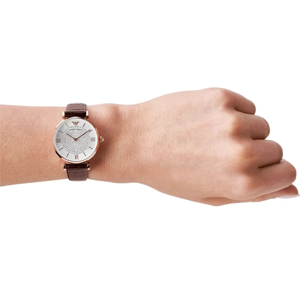 Emporio Armani Women's Watch 32mm - AR11269 (Brown) 11