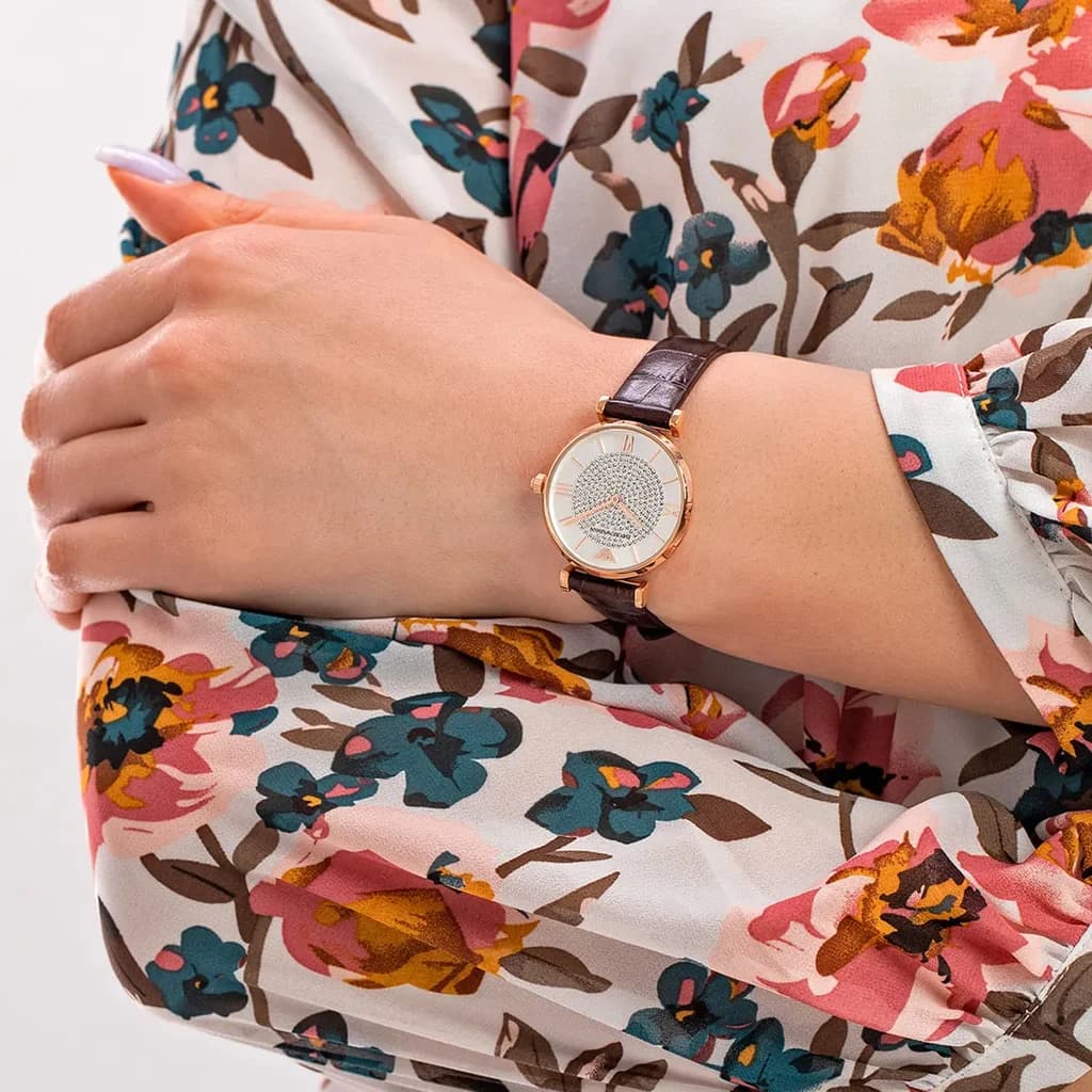 Emporio Armani Women's Watch 32mm - AR11269 (Brown) 12