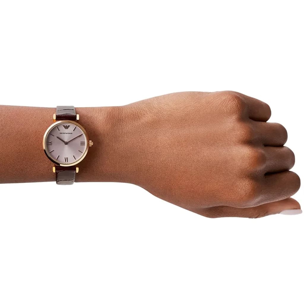 Emporio Armani Women's Watch 32mm - AR1911 (Brown) 8