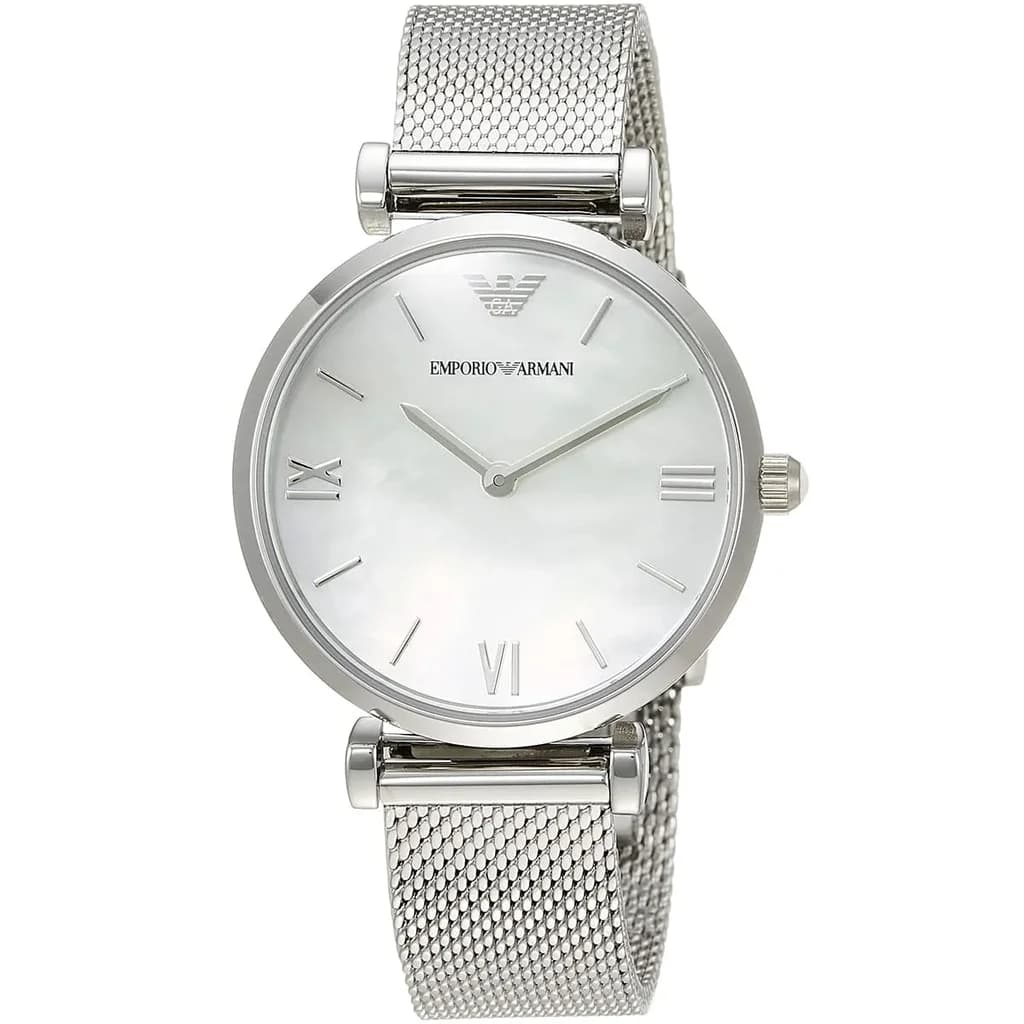 Emporio Armani Women's Watch 32mm - AR1955 (Silver) 2