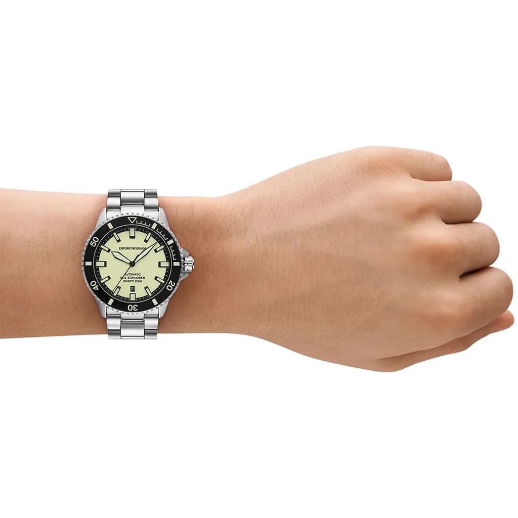 Emporio Armani Men's Watch 42mm - AR60083 (Silver) 11