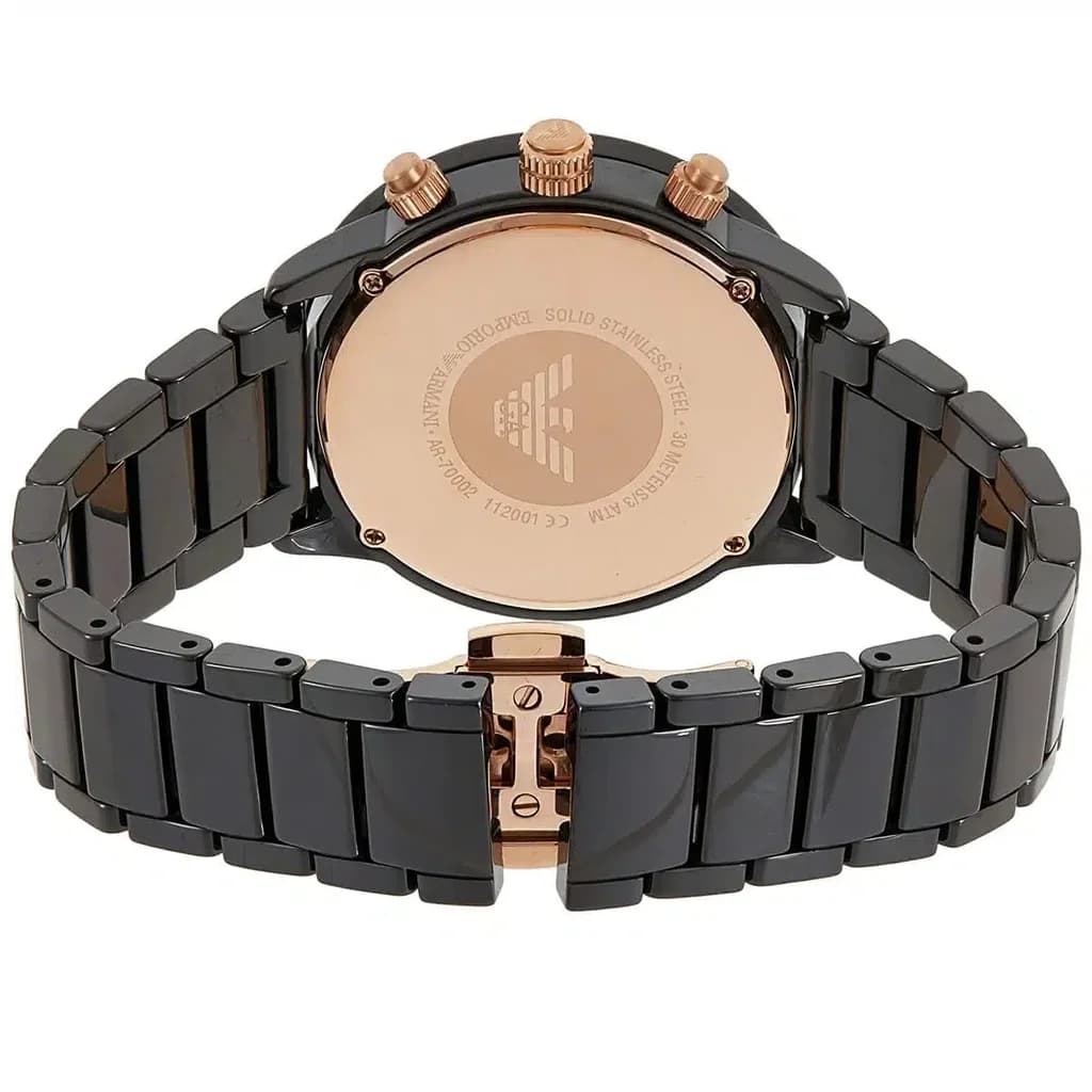 Emporio Armani Men's Watch 43mm - AR70002 (Black) 5