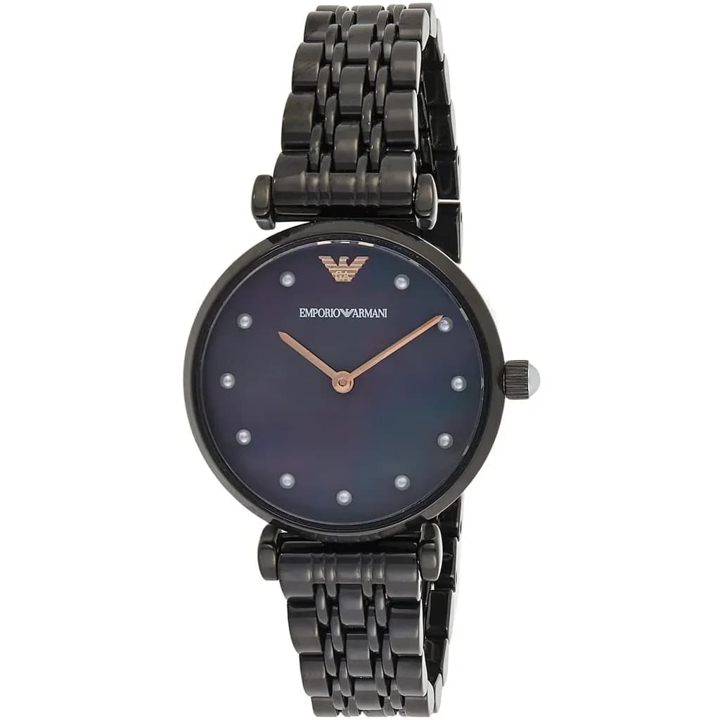 Emporio Armani Women's Watch 32mm - AR11268 (Black) 2