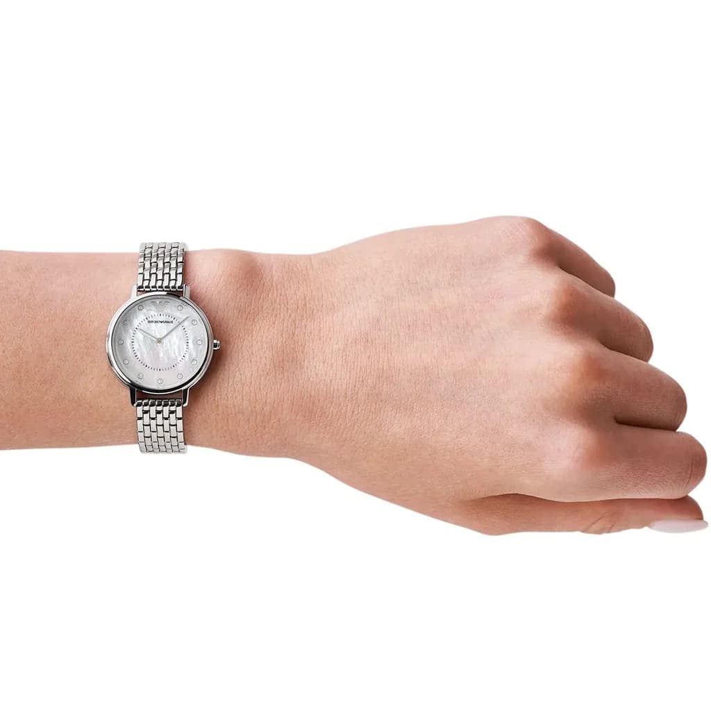 Emporio Armani Women's Watch 28mm - AR2511 (Silver) 10