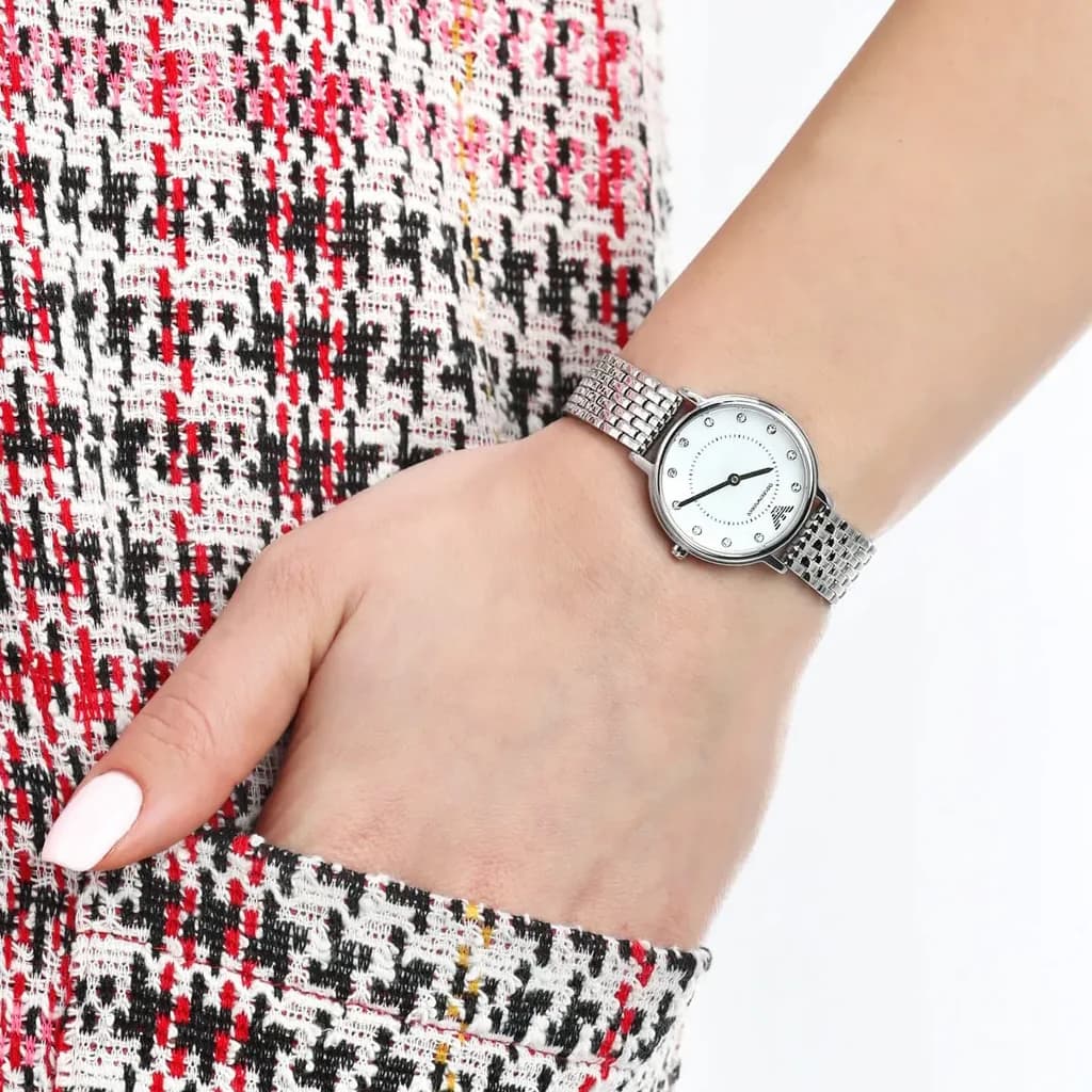 Emporio Armani Women's Watch 28mm - AR2511 (Silver) 11