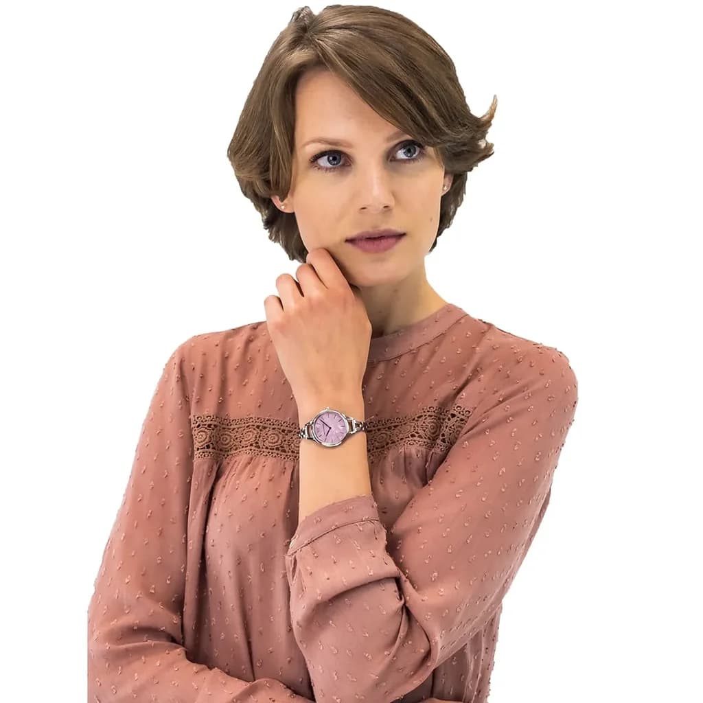 Emporio Armani Women's Watch 32mm - AR11122 (Silver) 9