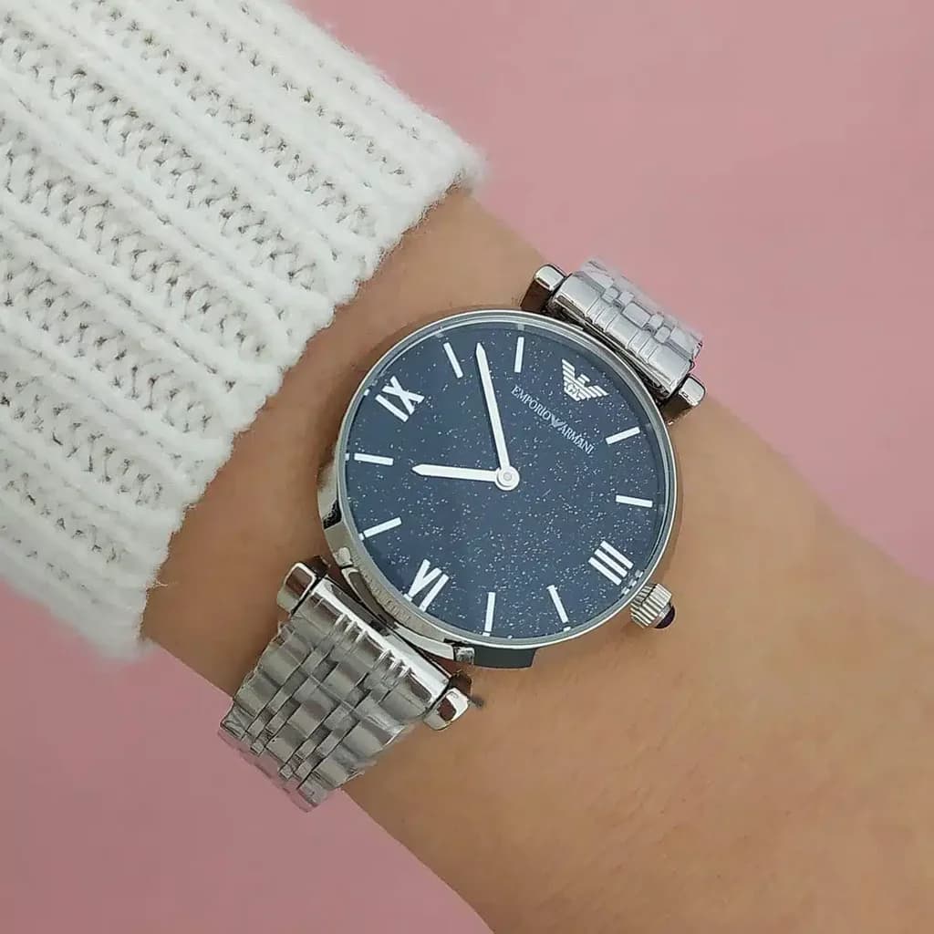 Emporio Armani Women's Watch 32mm - AR11091 (Silver) 5