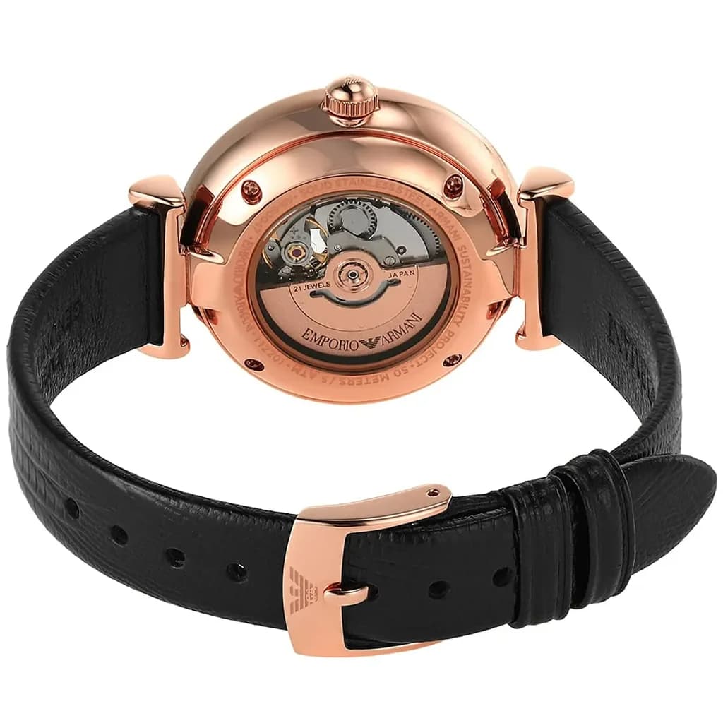 Emporio Armani Women's Watch 34mm - AR60047 (Black) 8