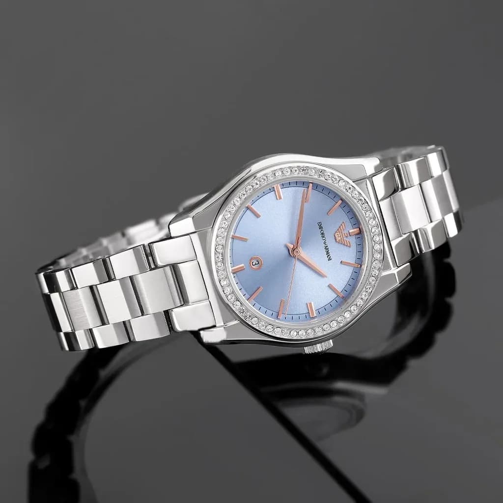 Emporio Armani Women's Watch 32mm - AR11593 (Silver) 7