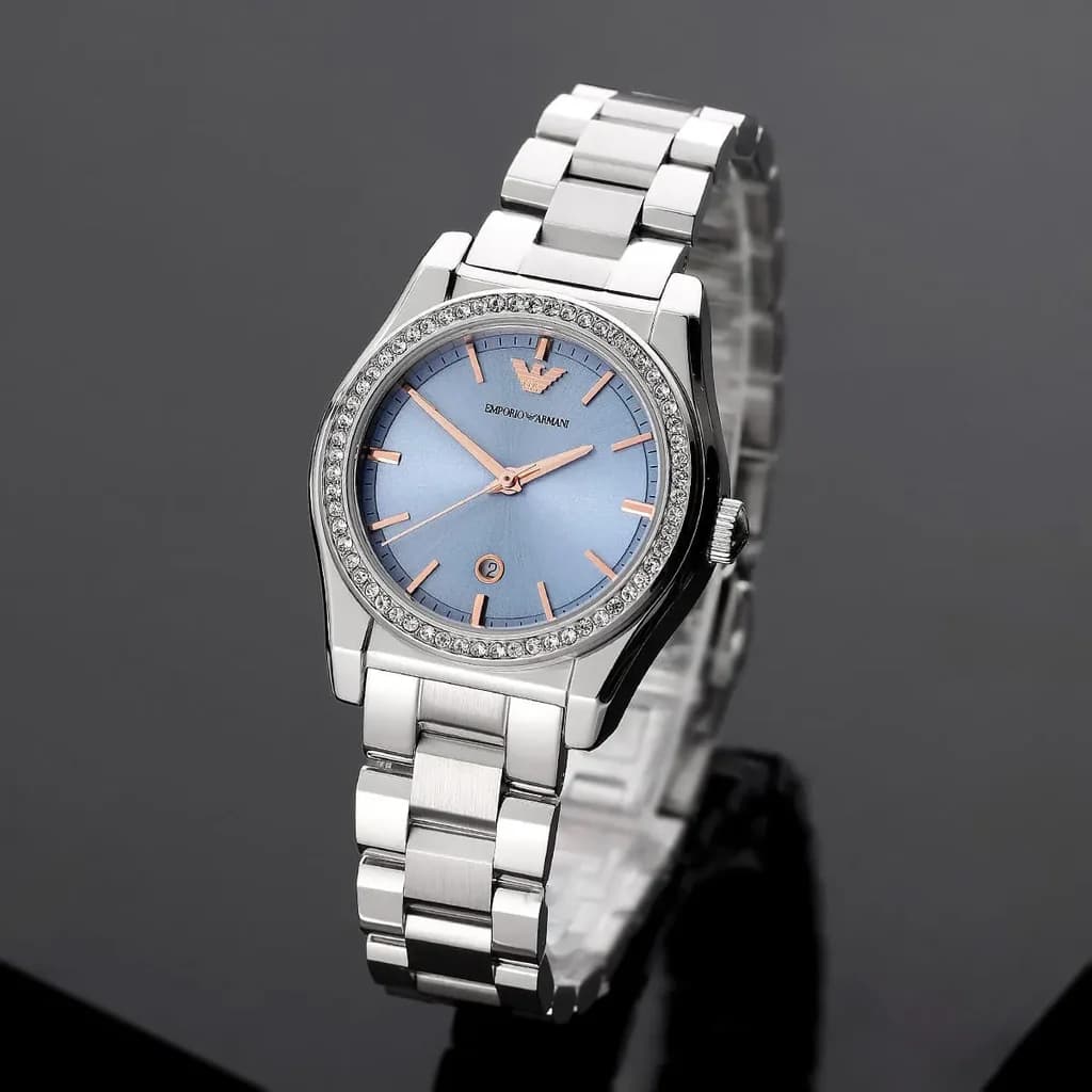 Emporio Armani Women's Watch 32mm - AR11593 (Silver) 8