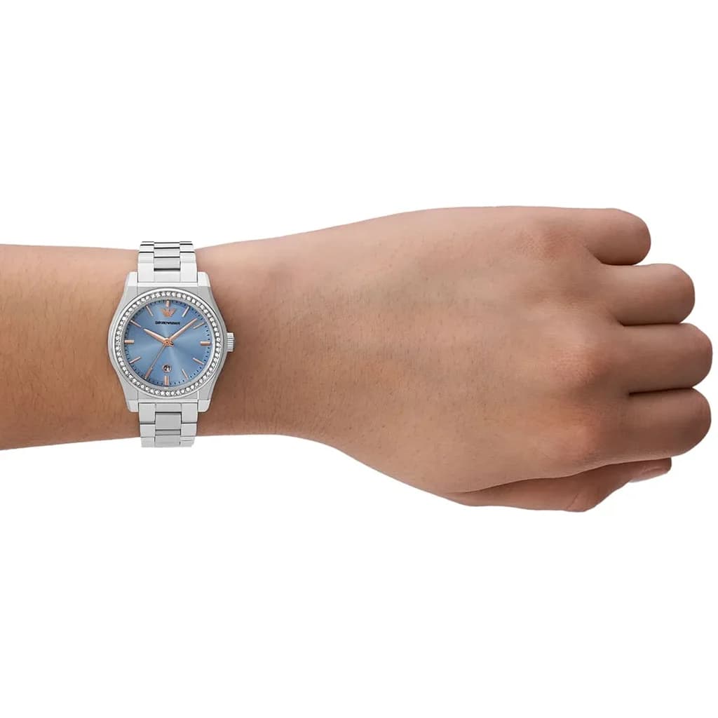 Emporio Armani Women's Watch 32mm - AR11593 (Silver) 9