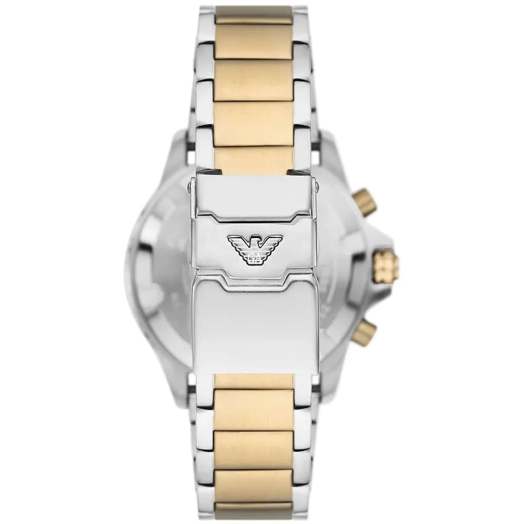Emporio Armani Men's Watch 43mm - AR11586 (Silver & Gold) 5