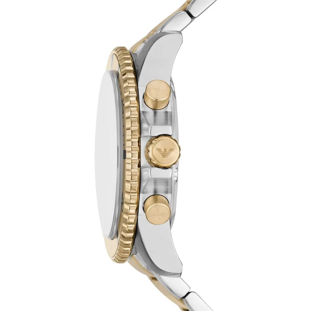 Emporio Armani Men's Watch 43mm - AR11586 (Silver & Gold) 6