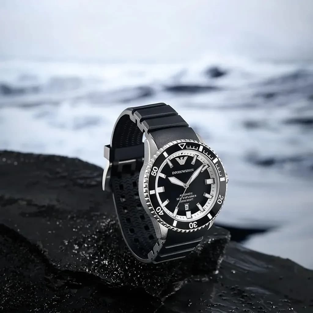 Emporio Armani Men's Watch 42mm - AR60078 (Black) 8