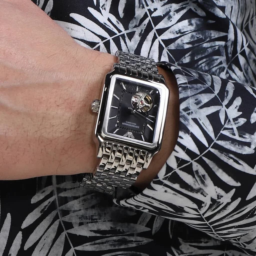 Emporio Armani Men's Watch 36mm - AR60057 (Silver) 12