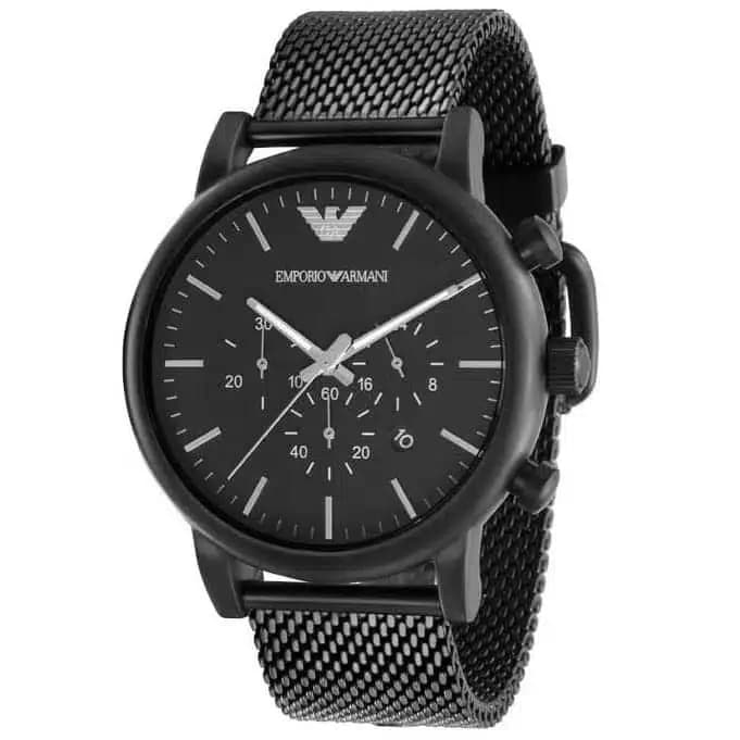 Emporio Armani Men's Watch 46mm - AR1968 (Black) 2