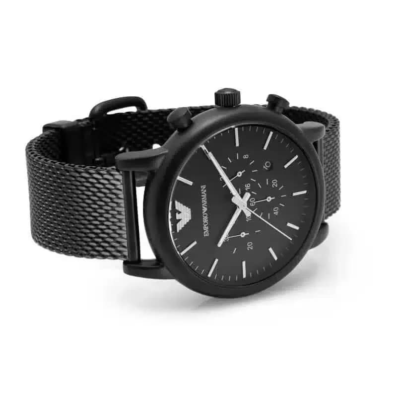 Emporio Armani Men's Watch 46mm - AR1968 (Black) 9