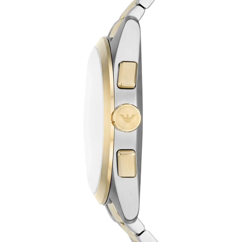 Emporio Armani Men's Watch 43mm - AR11605 (Silver & Gold) 6