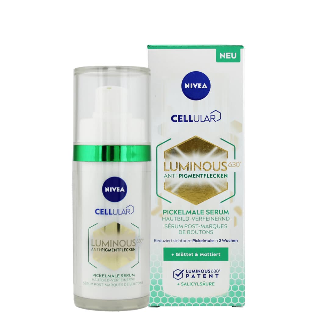 Nivea Cellular Luminous 630° Anti-Pimento Spots Pimple Marks Serum - 30ml