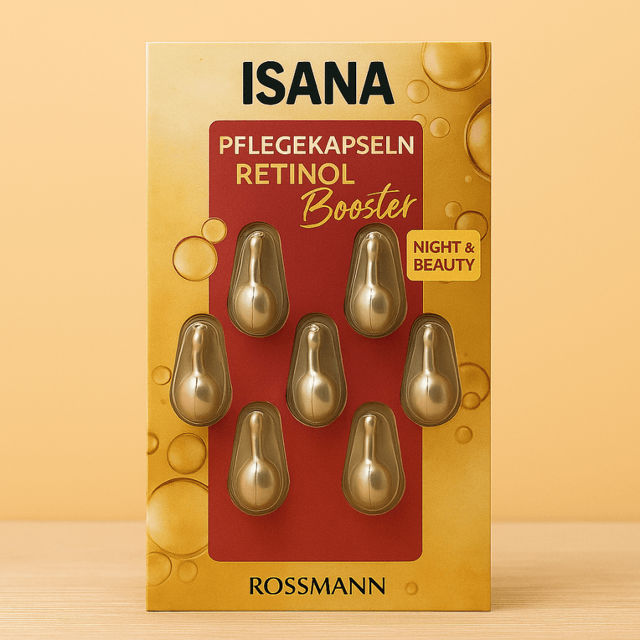 ISANA Retinol Booster Capsules – Night & Beauty Care 1
