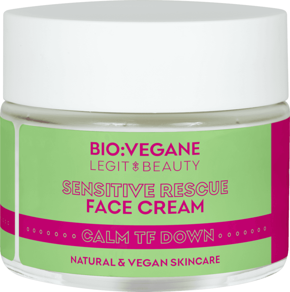 BIO:VEGAN Legit Beauty_x000d_
Sensitive Rescue Face Cream - 50 ml 1