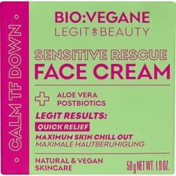 BIO:VEGAN Legit Beauty_x000d_
Sensitive Rescue Face Cream - 50 ml 2