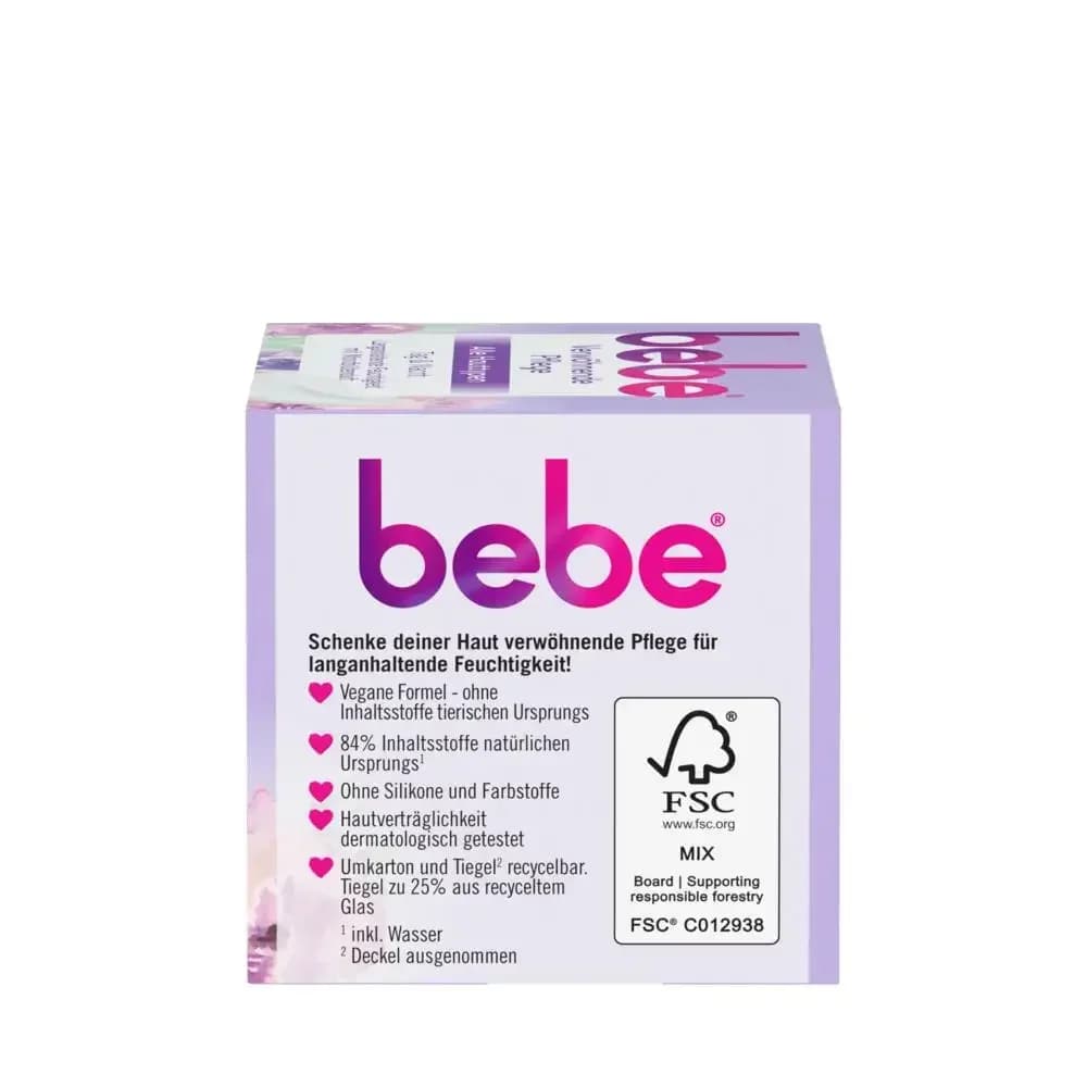 bebe® Pampering care for all skin types with moonflower 4