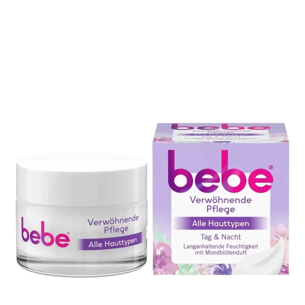bebe® Pampering care for all skin types with moonflower 5