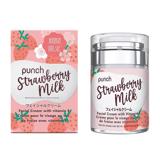 Strawberry Milk Restoring Facial Cream - 120ml