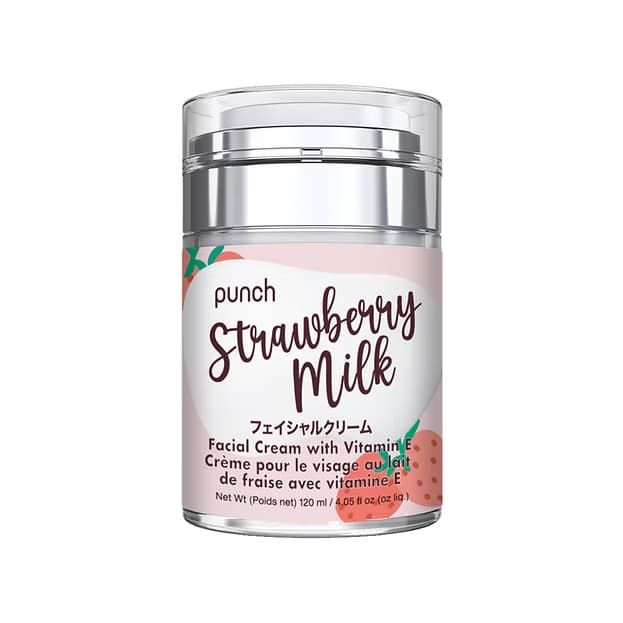 Strawberry Milk Restoring Facial Cream - 120ml 2