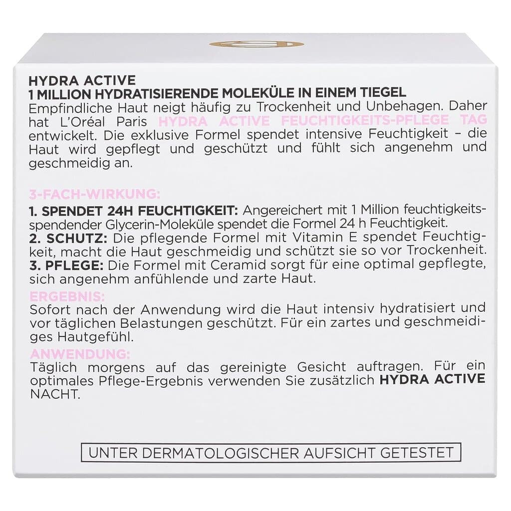 L'Oreal Paris Dermo Expertise "Hydra Active 3" Hydrafresh Cream for Dry and Sensitive Skin - 50 ml 7