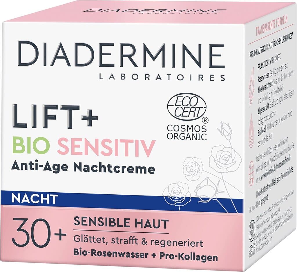 Diadermine Lift+ Bio Sensitive Anti-Age Night Cream - 50ml