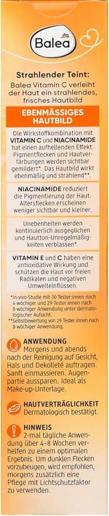 Balea Face cream vitamin C dark spots - 50ml 3