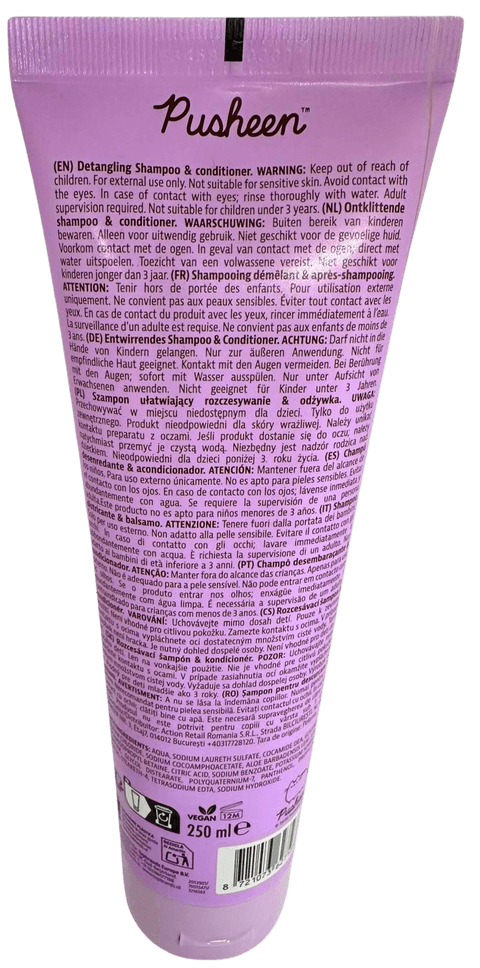 Pusheen DETANGLING SHAMPOO - 250m 2