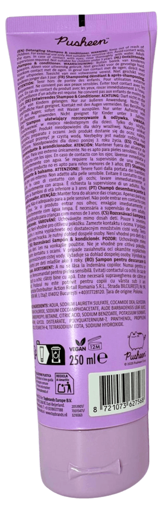 Pusheen DETANGLING SHAMPOO - 250m 3