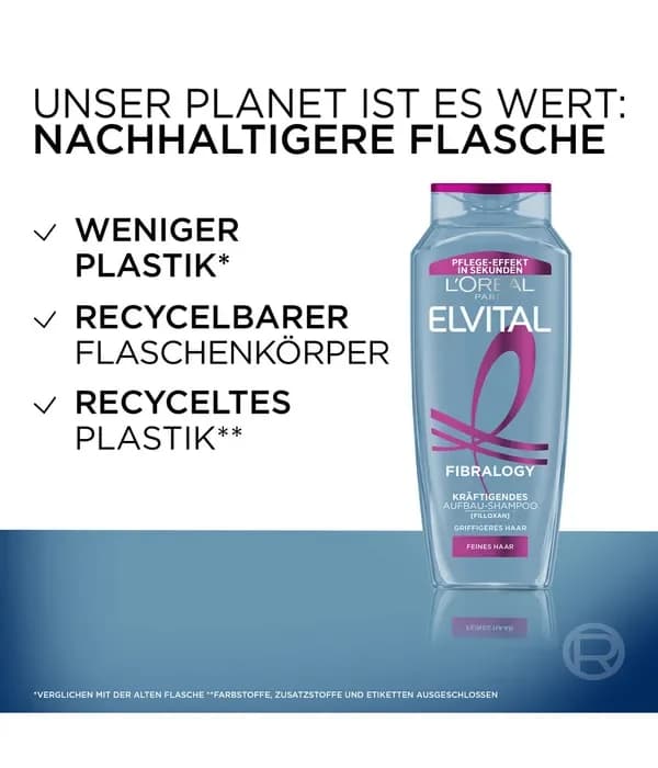 L'Oréal Paris Elvital Fibralogy Shampoo - 300ml 3