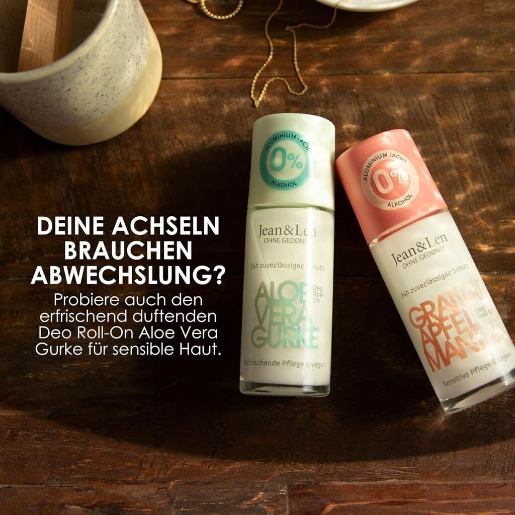 Jean & Len Roll-on deodorant pomegranate - 50ml 6