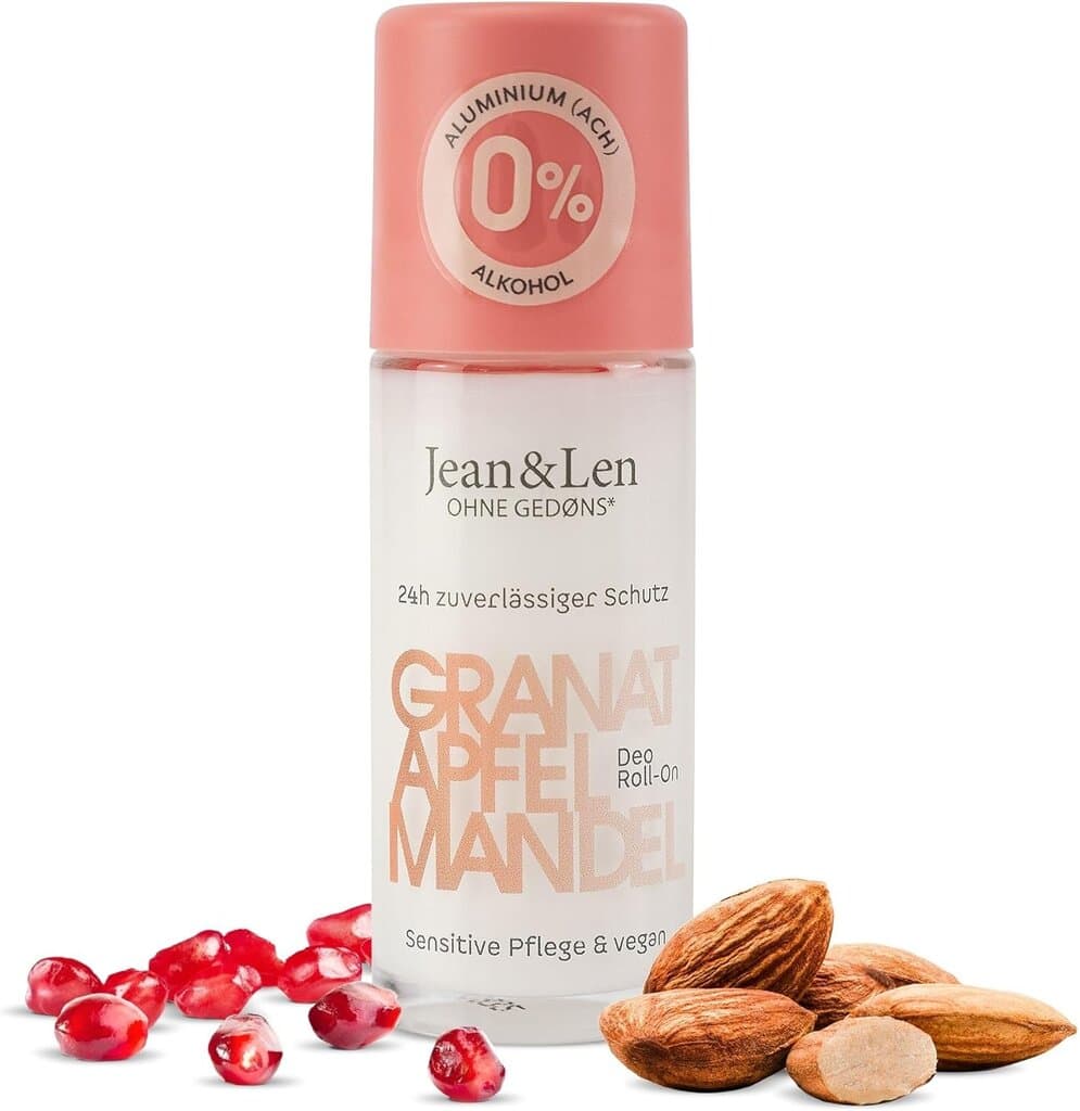 Jean & Len Roll-on deodorant pomegranate - 50ml