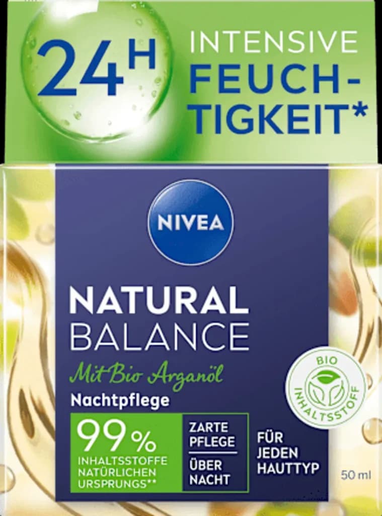 NIVEA Natural Balance Night Cream - 50 ml 2