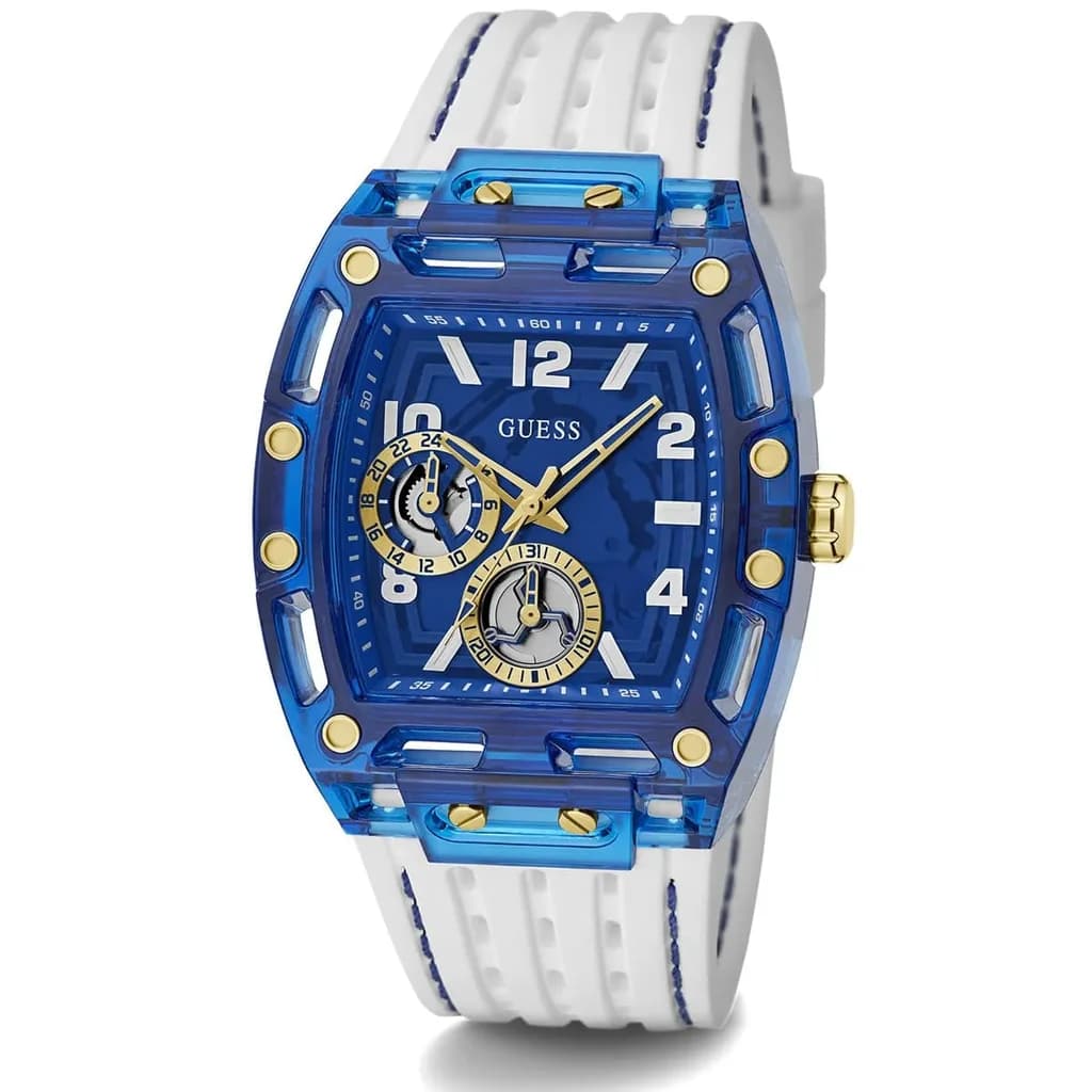 GUESS Men's Watch 42mm - GW0499G6 (White) 2