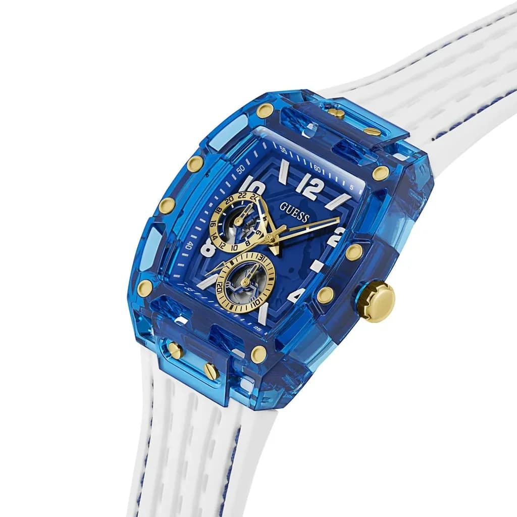 GUESS Men's Watch 42mm - GW0499G6 (White) 3