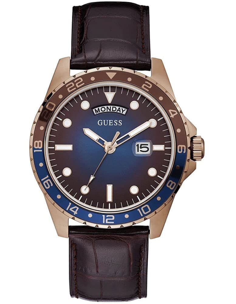 GUESS Men's Watch 44mm - GW0221G2 (Brown)