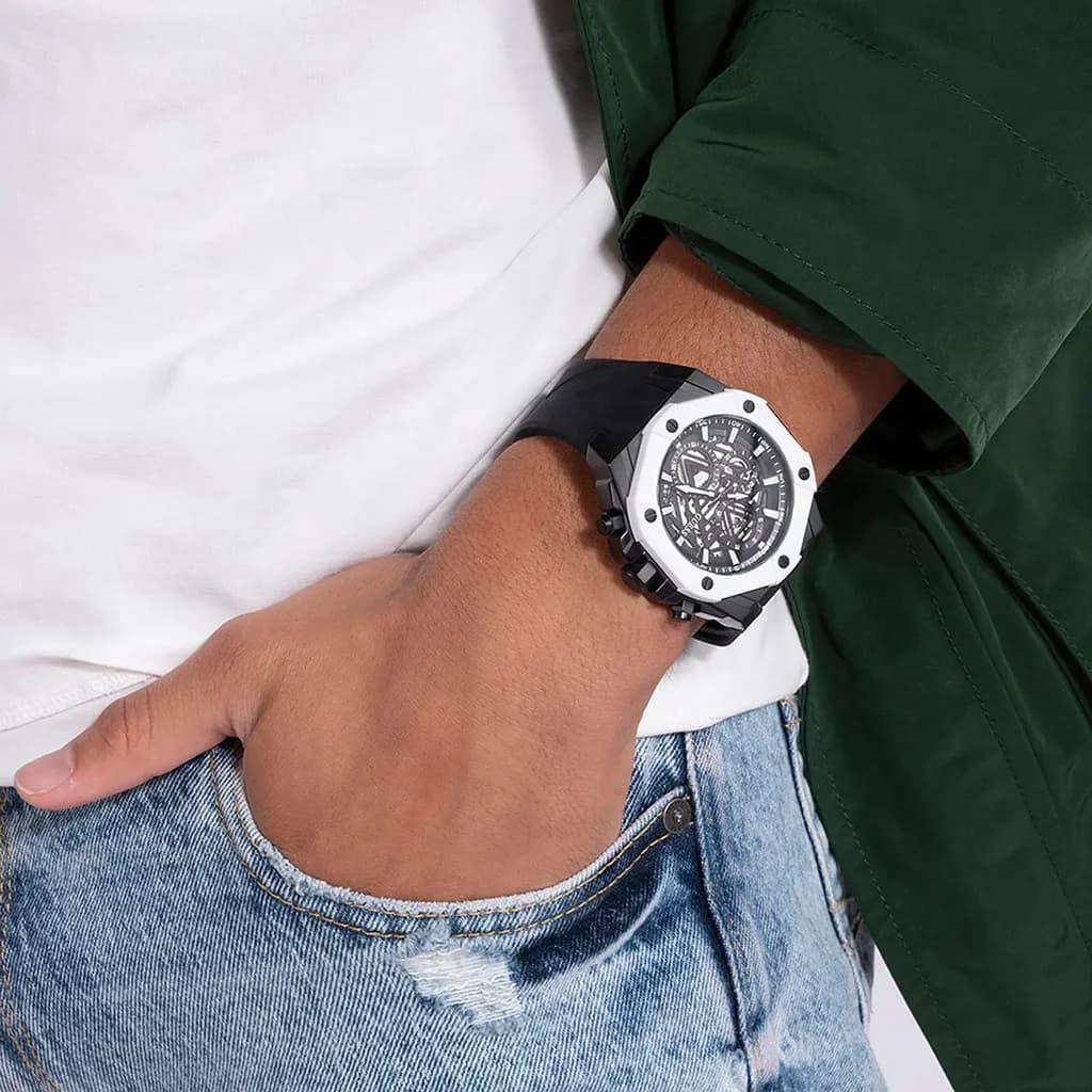 GUESS Men's Watch 47mm - GW0579G1 (Black) 6