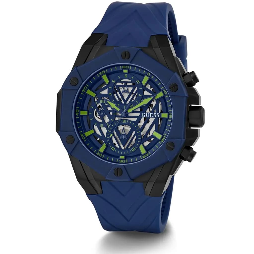 GUESS Men's Watch 47mm - GW0579G3 (Blue) 3
