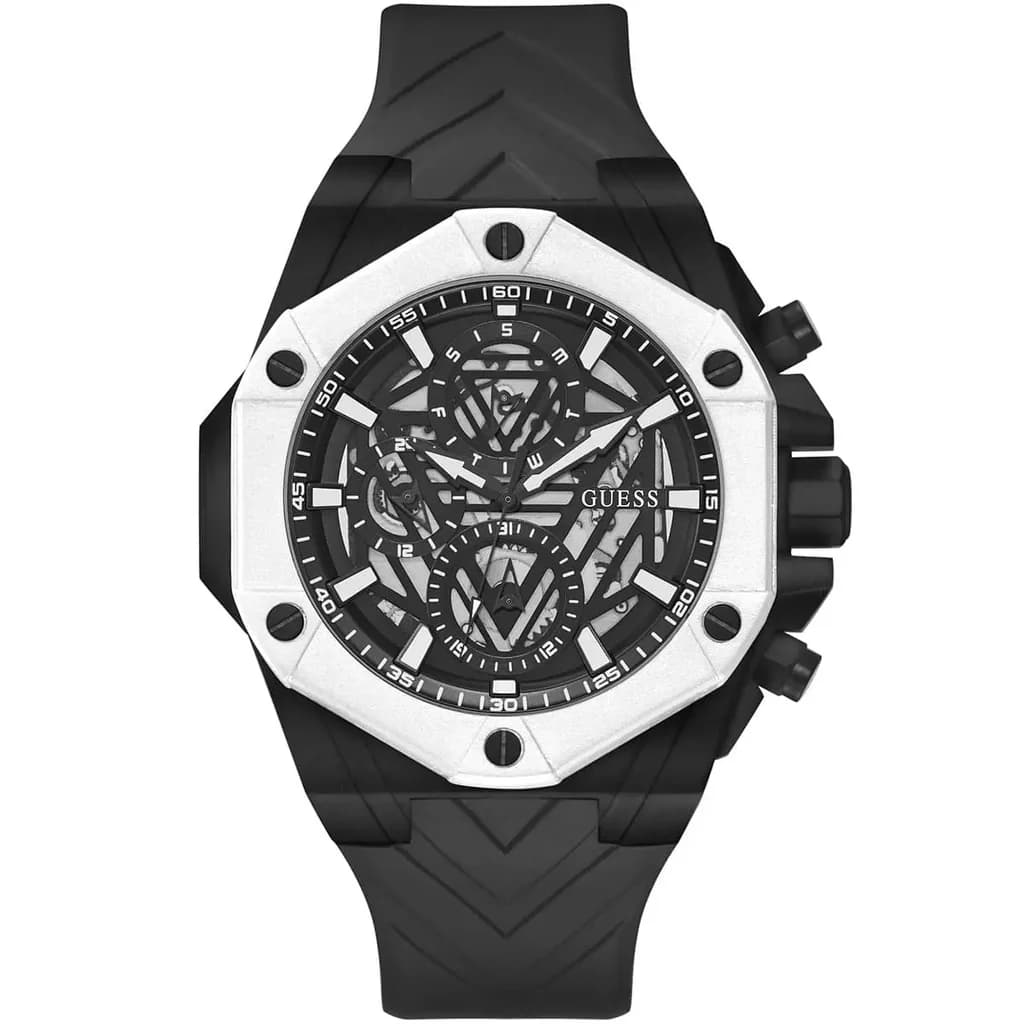 GUESS Men's Watch 47mm - GW0579G1 (Black)