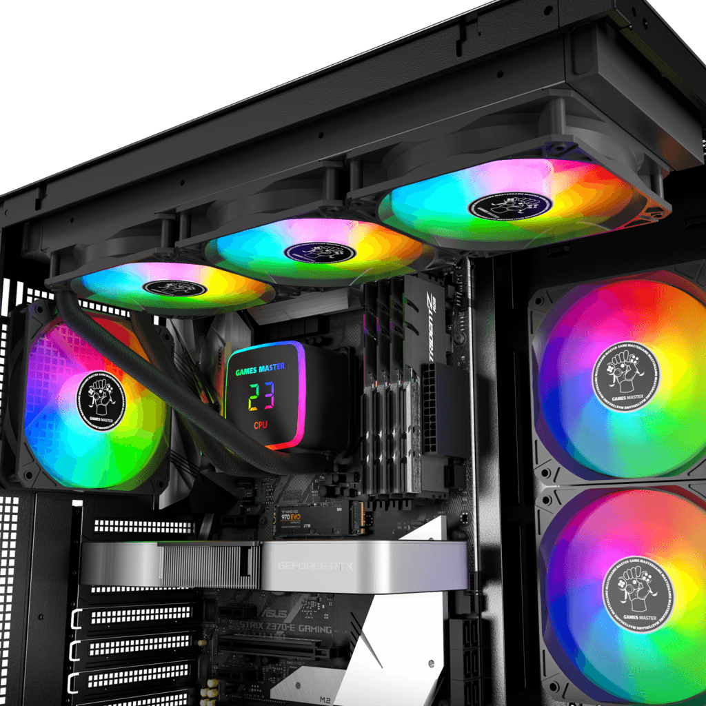 GamesMaster LZ360 Processor Liquid Cooler 3