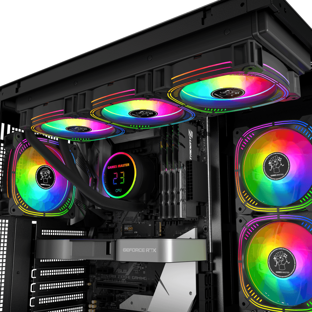 GamesMaster LI360 Processor Liquid Cooler 2